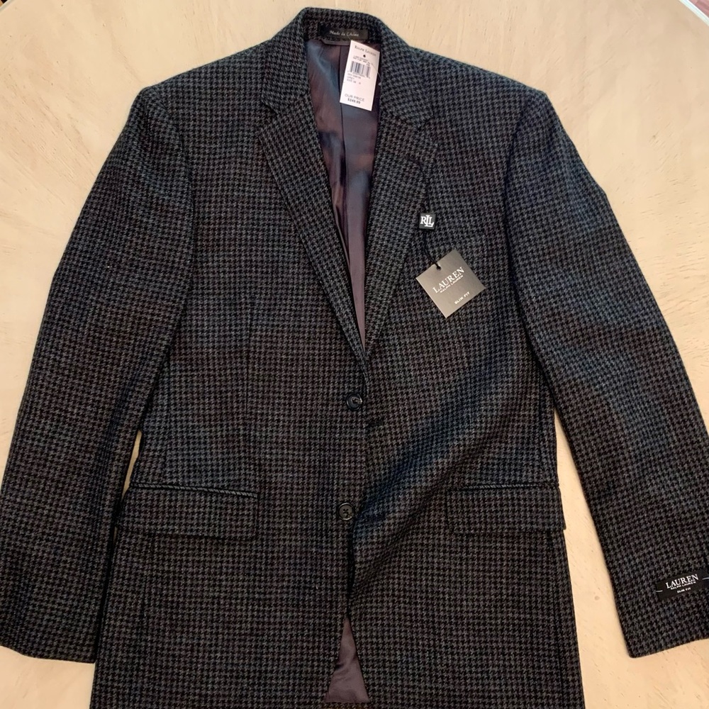Ralph Lauren Sport Coat - 100% Wool - With Tags